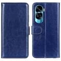 Étui Portefeuille Honor 90 Lite/X50i avec Fermeture Magnétique - Bleu