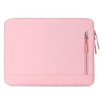 Étui pour ordinateur portable en Oxford élégant et résistant à l\'eau avec. Poche latérale - 15.6" - Rose