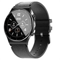 Bluetooth Smartwatch Sport Étanche avec Capteur de Fréquence Cardiaque GT08 (Emballage ouvert - Excellent) - Noir