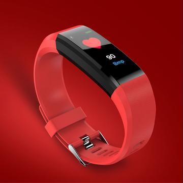 Fitness Tracker 115 Plus étanche - Compteur de pas, fréquence cardiaque