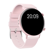 Smartwatch Étanche avec Capteur de Fréquence Cardiaque - Rose