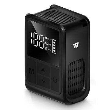 West Biking YP0711196 Pompe à vélo électrique / Compresseur d\'air numérique - Noir