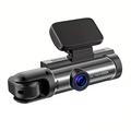 WiFi Dual-Lens Dash Cam 1080p avec vision nocturne IR
