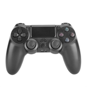 Manette de jeu sans fil pour PS4 Joystick avec haut-parleur et prise casque stéréo - Noir