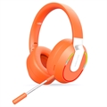 Casque Gamer Sans Fil L850 avec Lumière RVB - Orange