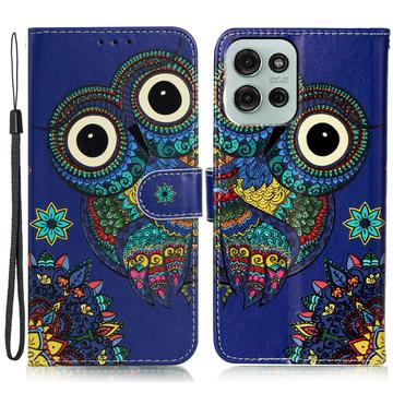 Étui Portefeuille Motorola Moto G75 - Série Wonder