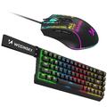 Ensemble gaming Wozinsky RGB - Clavier mécanique et souris filaire - Noir