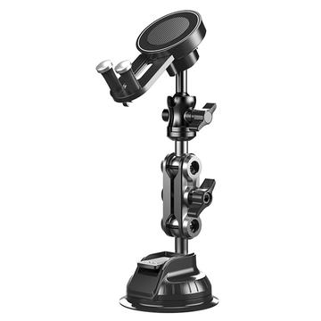 X037 Support de voiture compatible MagSafe avec une solide base à ventouse