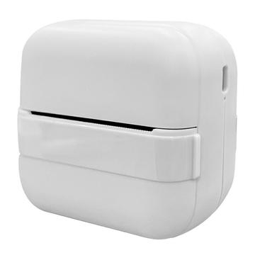 X18 Mini Imprimante thermique de poche sans fil - 200DPI, Bluetooth - Blanc