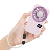 Ventilateur portable de poche X28 - Rose / Violet