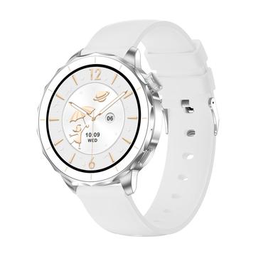 X2Mini Montre intelligente élégante avec 4GB de stockage et langue danoise - Argent