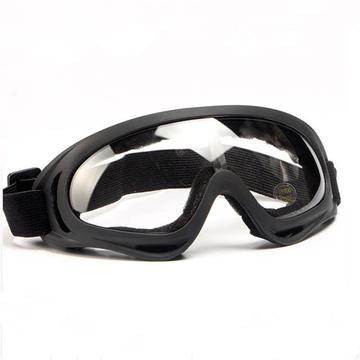 Lunettes tactiques de moto/ski X400 avec verres renforcés - Clair