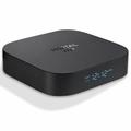 Boîtier TV X5S MORTAL sous Android 14 - 8K, télécommande vocale compatible Bluetooth - Noir