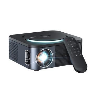 XO FF01 Projecteur LED Full HD 120 pouces avec télécommande - Noir