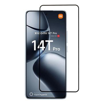 Protecteur d’Écran Xiaomi 14T/14T Pro en Verre Trempé Full Cover - Bord Noir