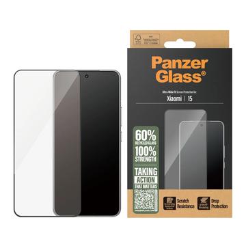Protecteur d\'Écran Xiaomi 15 PanzerGlass Ultra-Wide Fit - Bord Noir