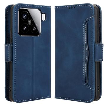 Étui Portefeuille Xiaomi 15 Pro - Série Cardholder - Bleu