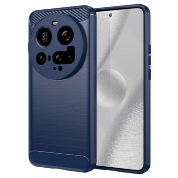 Coque Xiaomi 15 Ultra en TPU Brossé - Fibre de Carbone