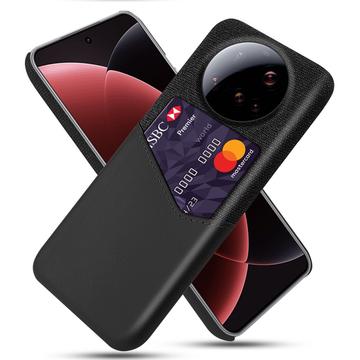 Coque Xiaomi 15 Ultra avec Porte-Cartes KSQ - Noire