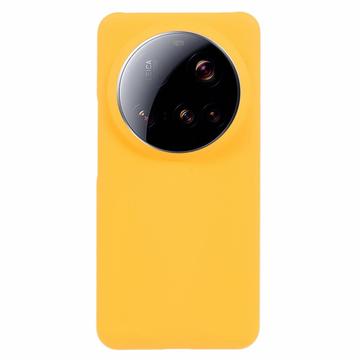 Coque Xiaomi 15 Ultra en Plastique Caoutchouté - Jaune