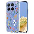 Coque Xiaomi 17 en TPU à motif floral