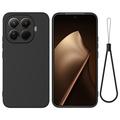 Coque Xiaomi 17T Pro en silicone liquide avec dragonne