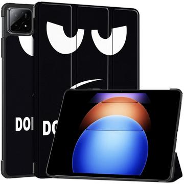 Étui à Rabat Smart Xiaomi Pad 6S Pro 12.4 - Série Tri-Fold - Don\'t Touch Me