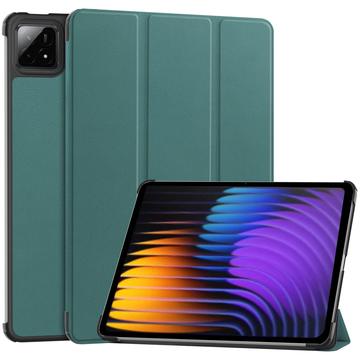 Étui à Rabat Smart Xiaomi Pad 7/7 Pro - Série Tri-Fold - Vert