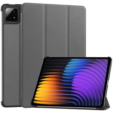 Étui à Rabat Smart Xiaomi Pad 7/7 Pro - Série Tri-Fold - Gris