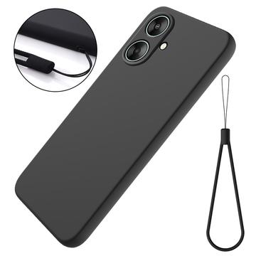 Coque Xiaomi Poco M6/Redmi 13R en Silicone Liquide - Noire