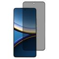 Protecteur d'Écran Xiaomi Poco F7 Pro en Verre Trempé Privacy Full Cover - Bord Noir
