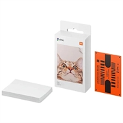 Papier pour imprimante photo portable Xiaomi - 20 feuilles