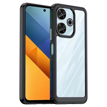 Coque Hybride Xiaomi Redmi Note 13R/Redmi 13/Poco M6 4G Antichoc - Noire