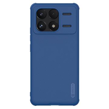 Coque Hybride Xiaomi Redmi K70/K70 Pro/Poco F6 Pro Nillkin Super Frosted Shield Pro - Bleue