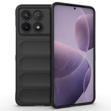 Coque Xiaomi Redmi K70/K70 Pro/Poco F6 Pro en TPU - Série Rugged - Noire