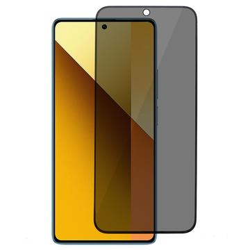 Protecteur d\'Écran Xiaomi Redmi Note 13 4G en Verre Trempé Privacy Full Cover - Bord Noir