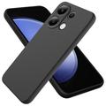 Coque Xiaomi Redmi Note 13 Pro 4G/Poco M6 Pro en Silicone Liquide - Noire