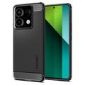 Coque Xiaomi Redmi Note 13 Pro/Poco X6 en TPU Spigen Rugged Armor - Noire