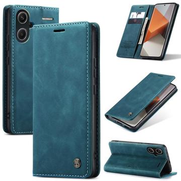 Étui Portefeuille Xiaomi Redmi Note 13 Pro+ Caseme Série 013 - Bleu