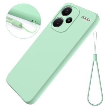 Coque Xiaomi Redmi Note 13 Pro+ en Silicone Liquide - Verte