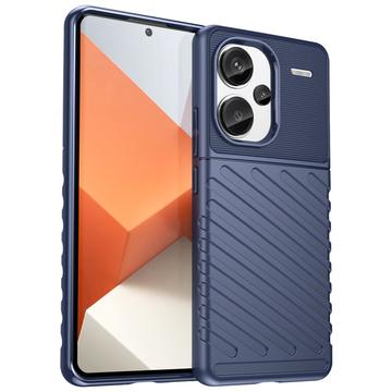 Coque Xiaomi Redmi Note 13 Pro+ en TPU - Série Thunder - Bleue