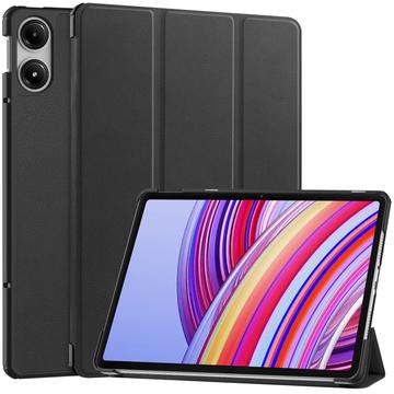 Étui à Rabat Smart Xiaomi Redmi Pad Pro/Poco Pad - Série Tri-Fold - Noir