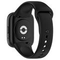 Bracelet Xiaomi Redmi Watch 3 Lite/3 Active en Silicone Souple - Noir