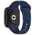 Bracelet Xiaomi Redmi Watch 3 Lite/3 Active en Silicone Souple - Bleu Foncé
