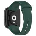 Bracelet Xiaomi Redmi Watch 3 Lite/3 Active en Silicone Souple - Vert Foncé