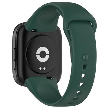 Bracelet Xiaomi Redmi Watch 3 Lite/3 Active en Silicone Souple - Vert Foncé