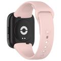 Bracelet Xiaomi Redmi Watch 3 Lite/3 Active en Silicone Souple - Rose