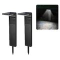 YH0801 Lampe de jardin à énergie solaire - 2 Pcs. - Lumière blanche