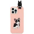 Coque iPhone 14 Pro Max en TPU 3D Cartoon - Chien