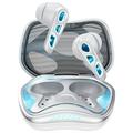 YX36 AI Écouteurs de traduction intelligents / Casque de jeu Bluetooth avec son Hi-Fi - Blanc